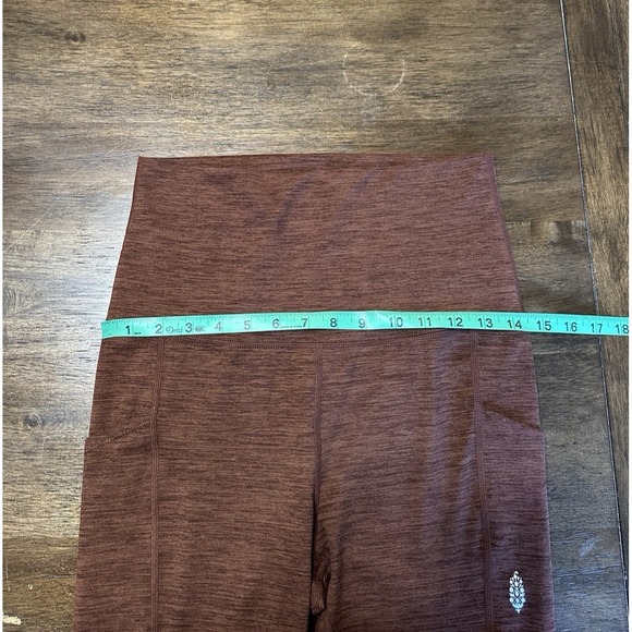 Free People FP Movement Women's S Zen Again Heather Flare Pants Leggings Tight - Picture 11 of 13